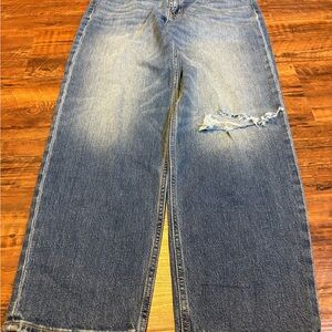 Old Navy Boyfriend Loose Mid Rise Women Size 4